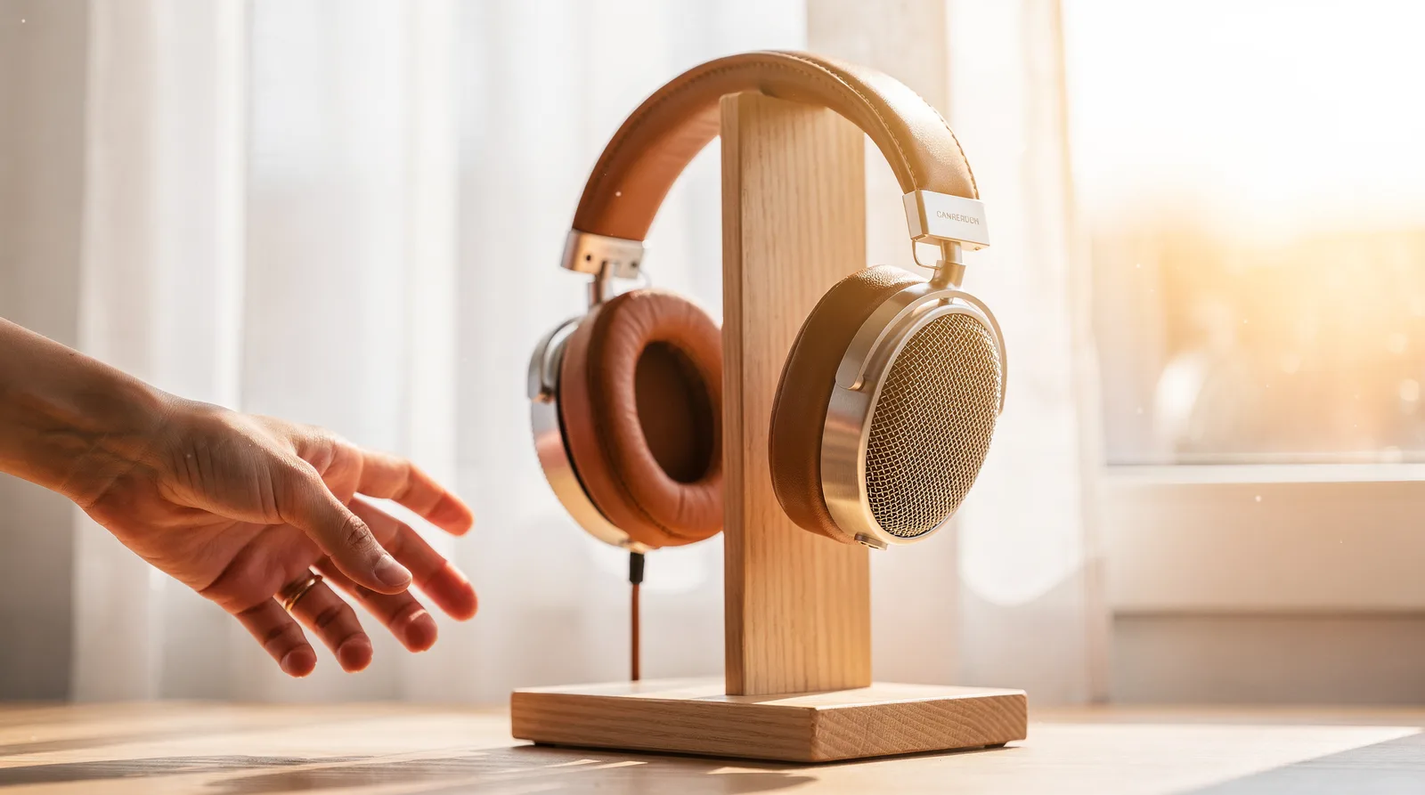 Gear for this guide, photographed in daylight — headphones pro